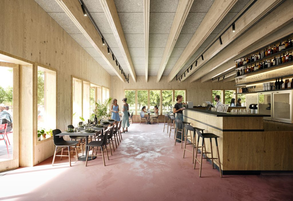 Ontmoetingscentrum PUB VIS Binnenbeeld cafetaria WE Ba